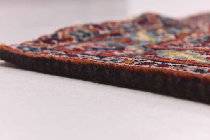 9' 9 x 12' 6 Hand Knotted Mashad Persian Wool Rug