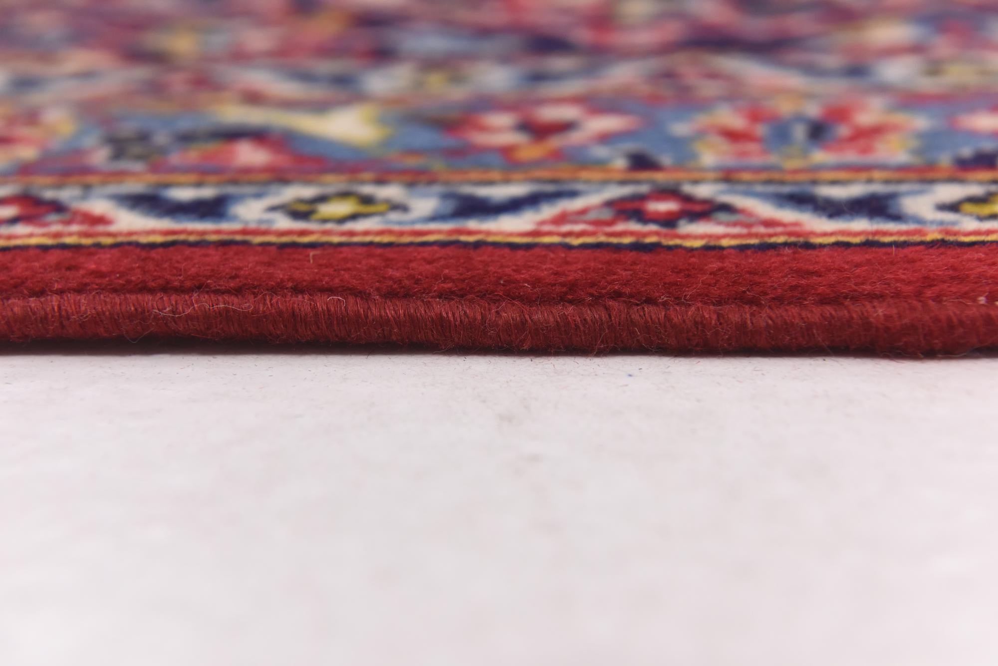 9' 8 x 13' 4 Hand Knotted Mashad Persian Wool Rug