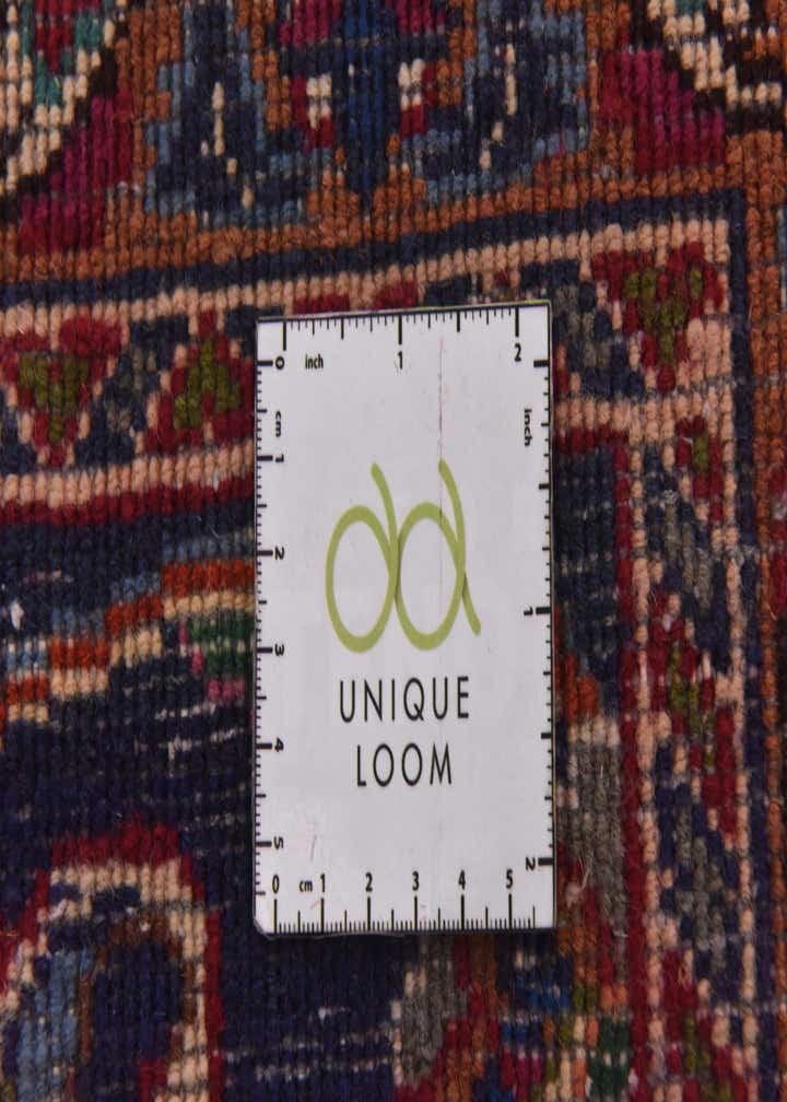 9' 9 x 12' 9 Hand Knotted Mashad Persian Wool Rug