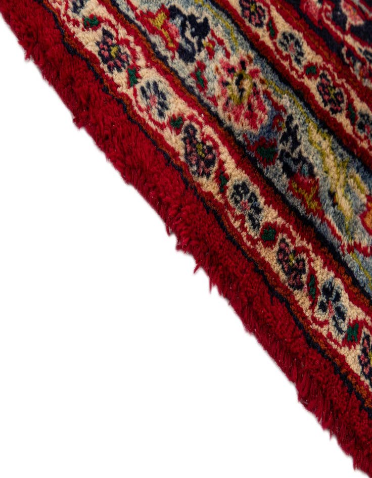 Detail image of 9' 3 x 12' 6  Hand Knotted Mashad Persian Wool Rug