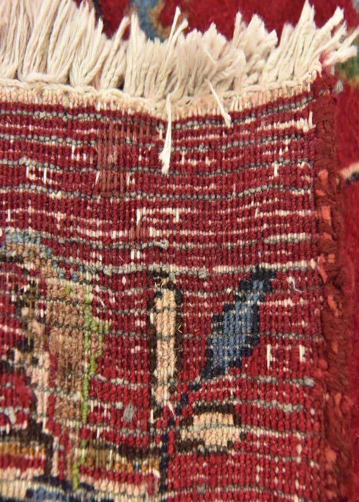 9' 8 x 13' Hand Knotted Mashad Persian Wool Rug