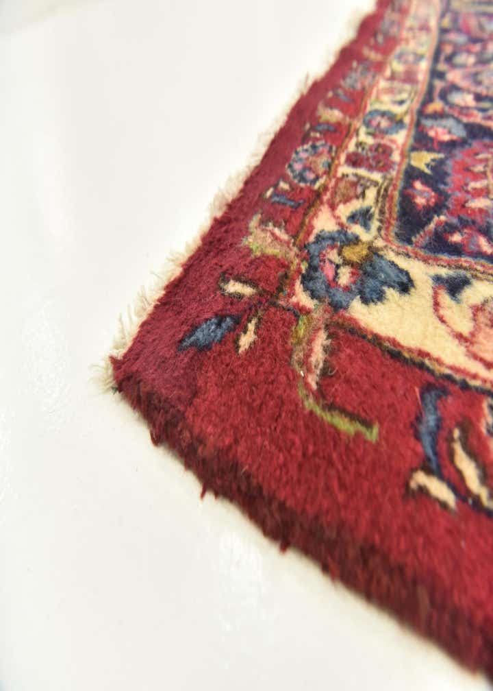 9' 8 x 13' Hand Knotted Mashad Persian Wool Rug