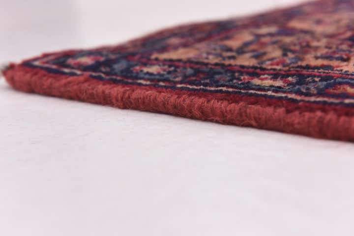 9' 7 x 12' 7 Hand Knotted Mashad Persian Wool Rug
