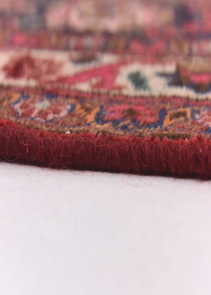 9' 9 x 12' 10 Hand Knotted Mashad Persian Wool Rug