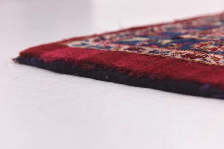 9' 9 x 12' 8 Hand Knotted Mashad Persian Wool Rug