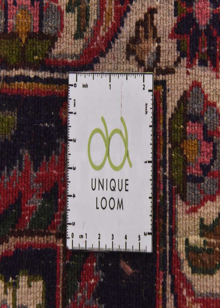 9' 7 x 12' 7 Hand Knotted Mashad Persian Wool Rug