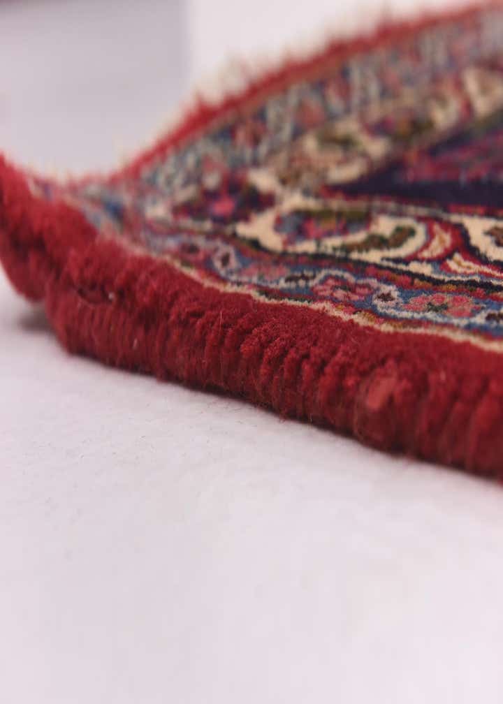 9' 7 x 12' 7 Hand Knotted Mashad Persian Wool Rug