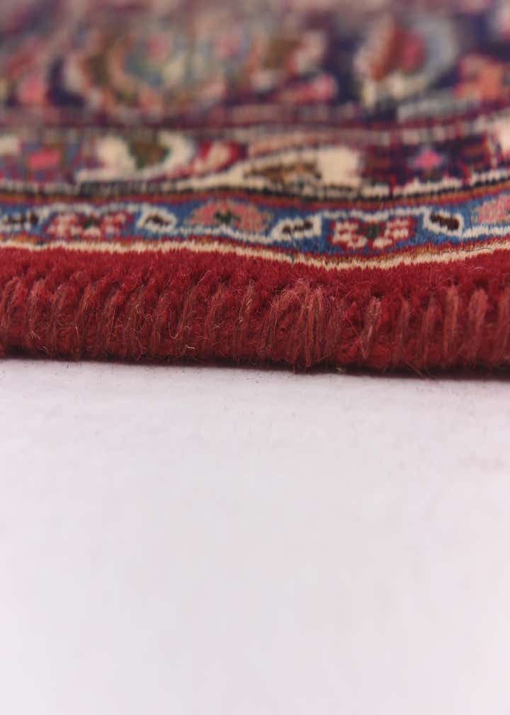 9' 7 x 12' 7 Hand Knotted Mashad Persian Wool Rug