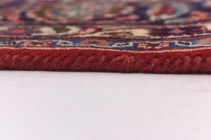 9' 7 x 12' 7 Hand Knotted Mashad Persian Wool Rug