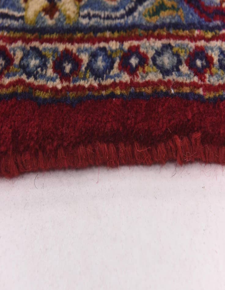 Detail image of 9' 6 x 12'  Hand Knotted Mashad Persian Wool Rug