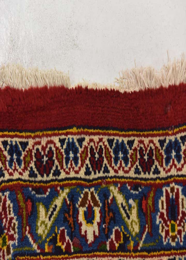 9' 7 x 12' 8 Hand Knotted Mashad Persian Wool Rug