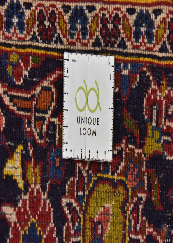 9' 7 x 12' 8 Hand Knotted Mashad Persian Wool Rug