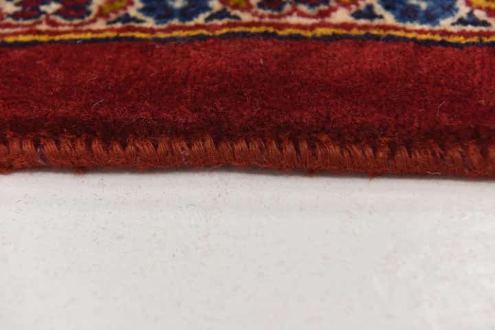 9' 7 x 12' 8 Hand Knotted Mashad Persian Wool Rug