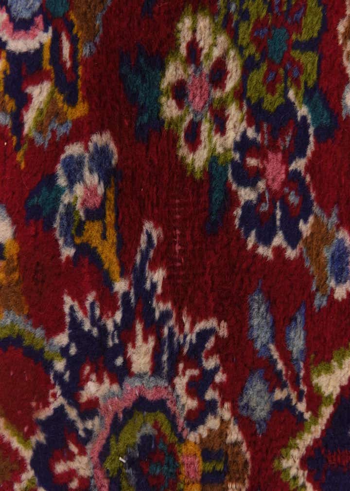 9' 8 x 12' 9 Hand Knotted Mashad Persian Wool Rug