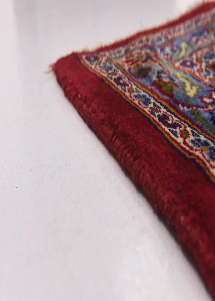 9' 8 x 12' 9 Hand Knotted Mashad Persian Wool Rug