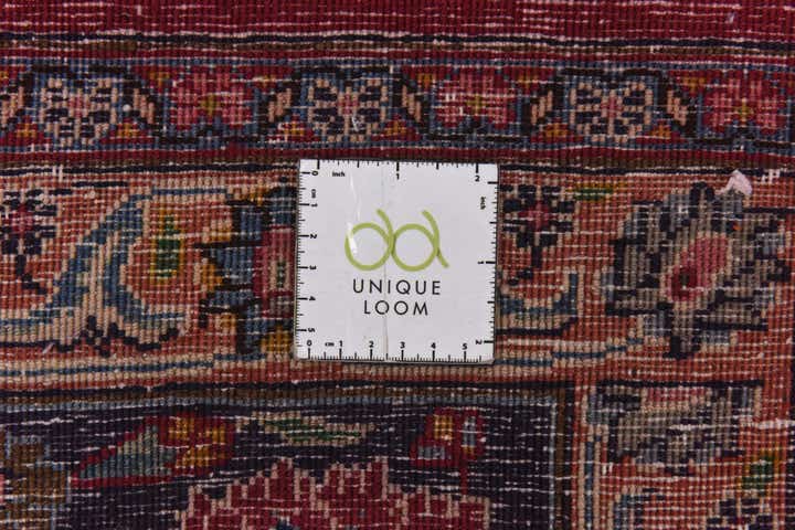 9' 9 x 13' 3 Hand Knotted Mashad Persian Wool Rug