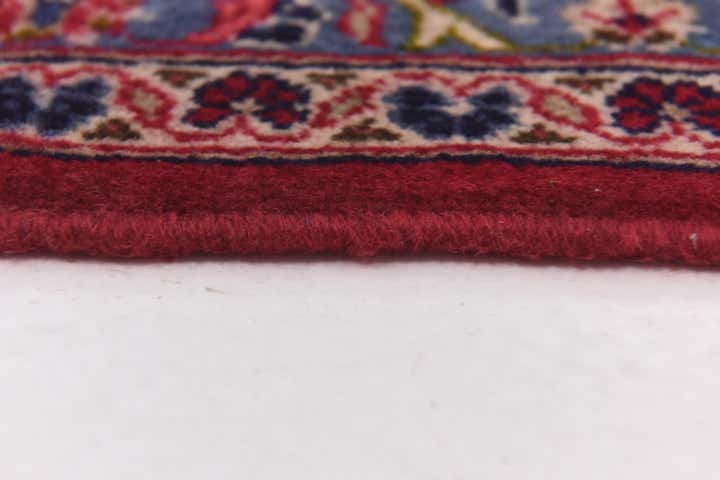 9' 8 x 13' Hand Knotted Mashad Persian Wool Rug