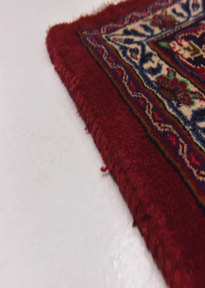 9' 7 x 12' 8 Hand Knotted Mashad Persian Wool Rug