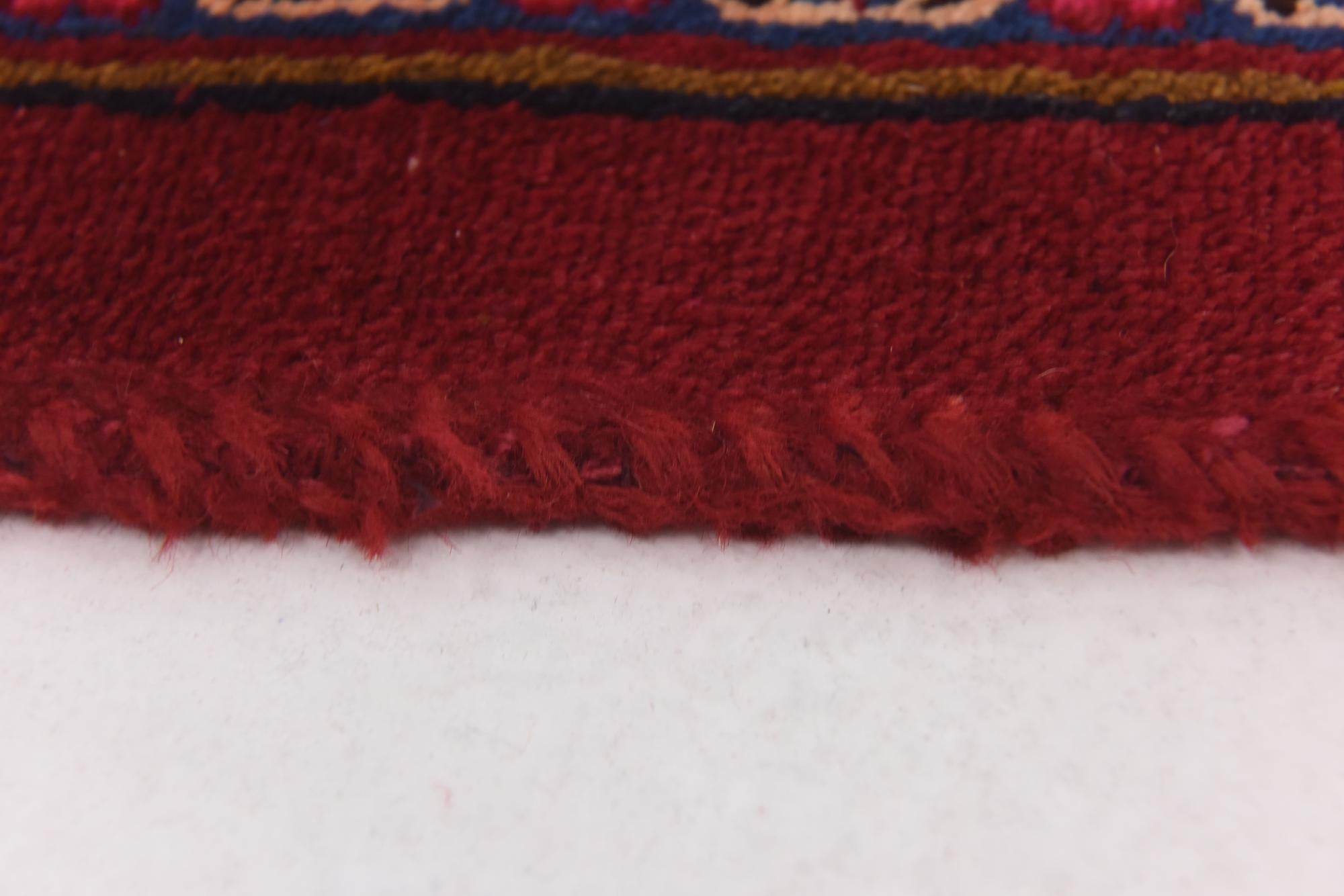 9' 7 x 12' 8 Hand Knotted Mashad Persian Wool Rug