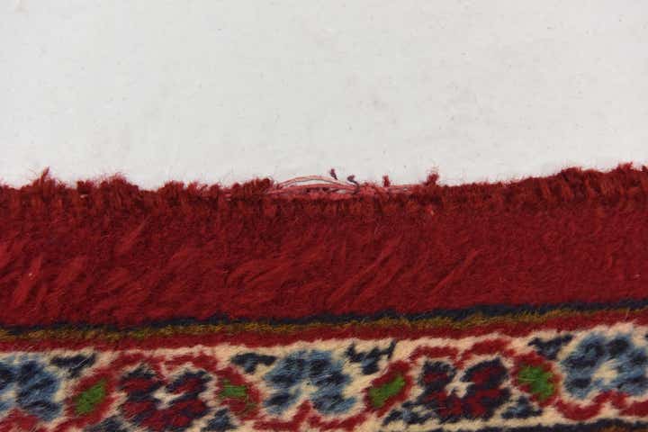 9' 9 x 13' Hand Knotted Mashad Persian Wool Rug