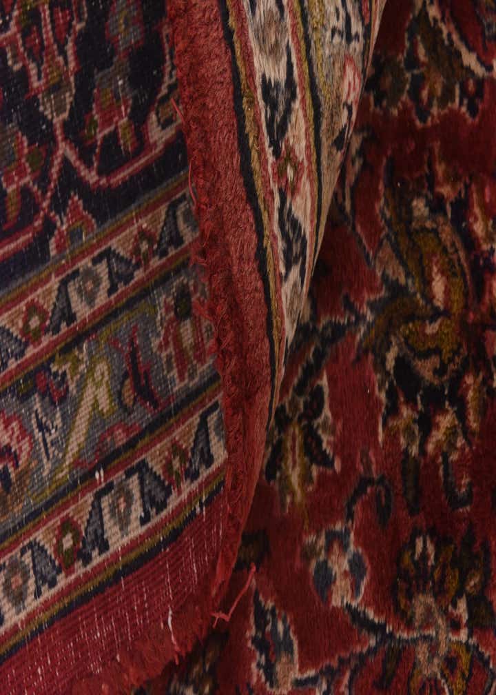 9' 6 x 12' 9 Hand Knotted Mashad Persian Wool Rug