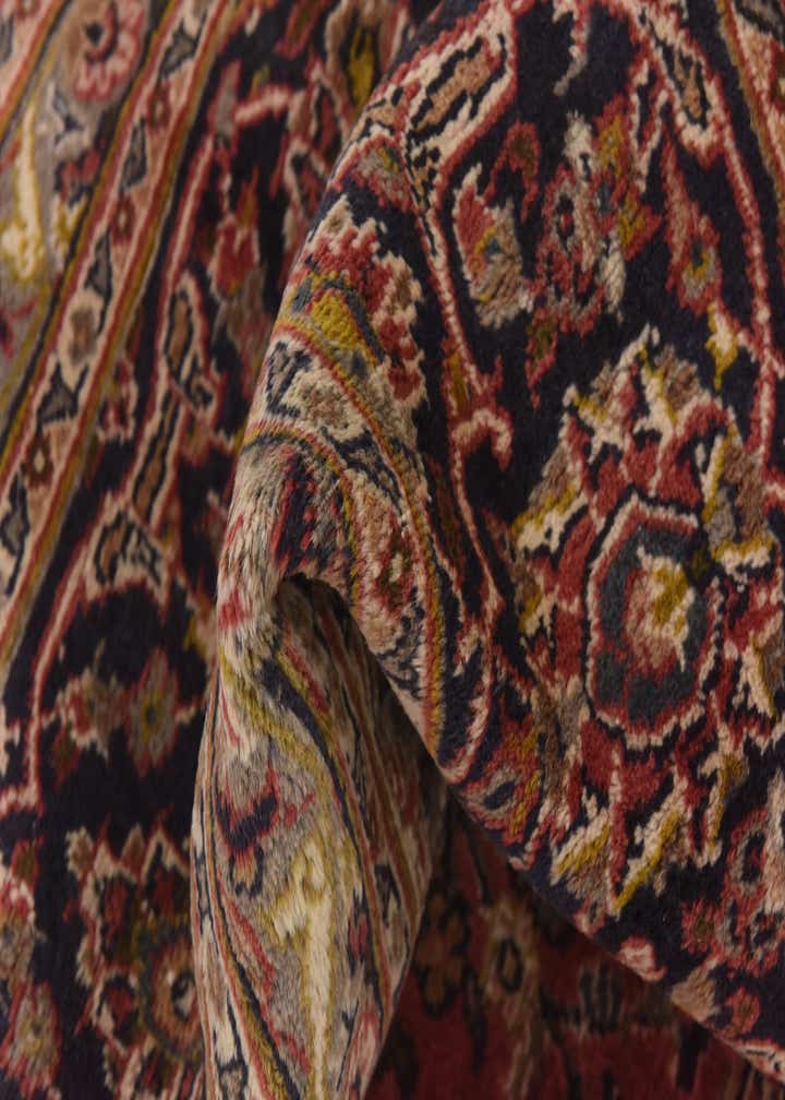 9' 6 x 12' 9 Hand Knotted Mashad Persian Wool Rug