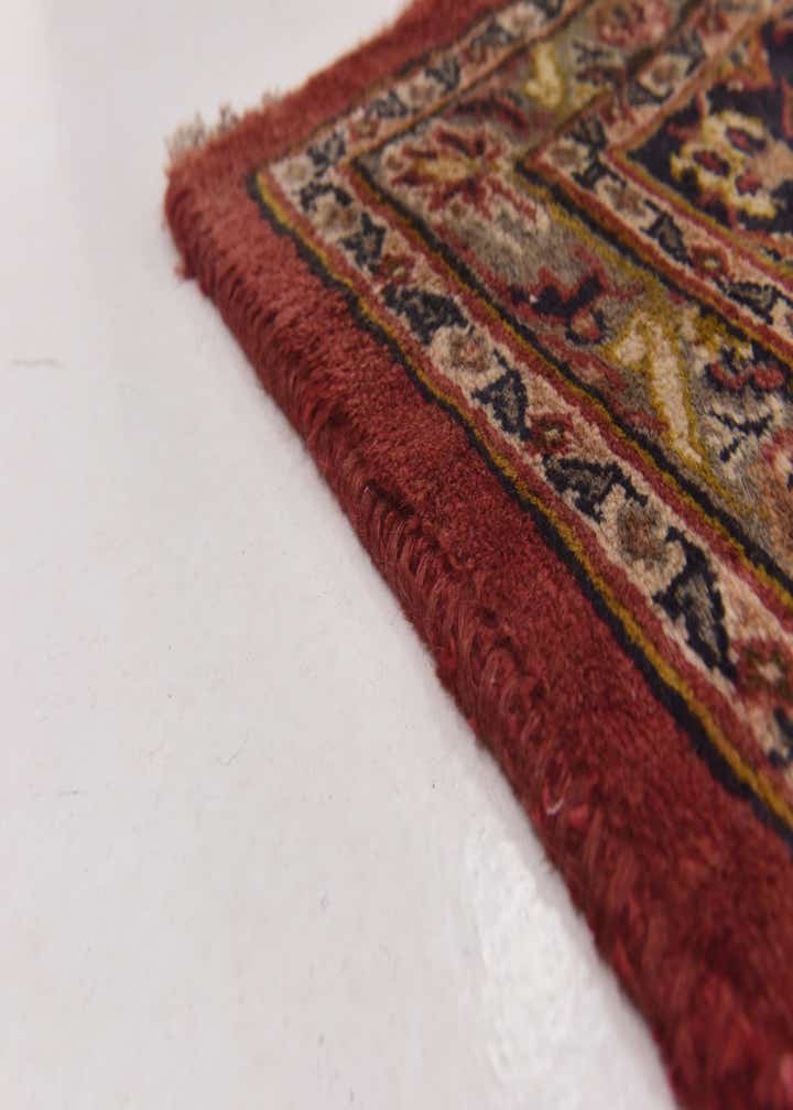 9' 6 x 12' 9 Hand Knotted Mashad Persian Wool Rug