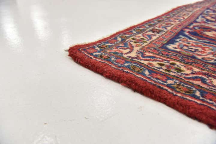 9' 8 x 12' 8 Hand Knotted Mashad Persian Wool Rug