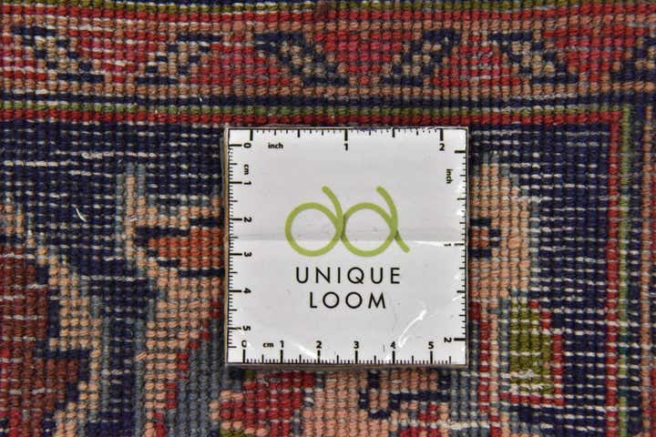 9' 8 x 12' 8 Hand Knotted Mashad Persian Wool Rug