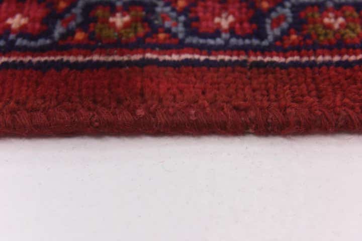 9' 8 x 12' 9 Hand Knotted Mashad Persian Wool Rug
