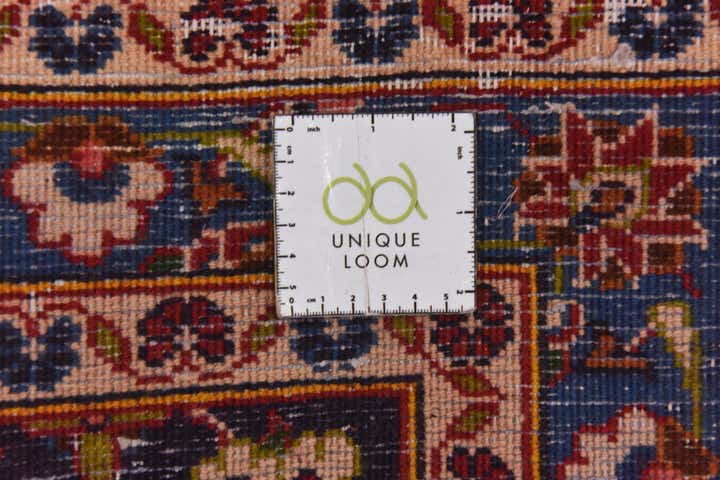 9' 7 x 13' Hand Knotted Mashad Persian Wool Rug