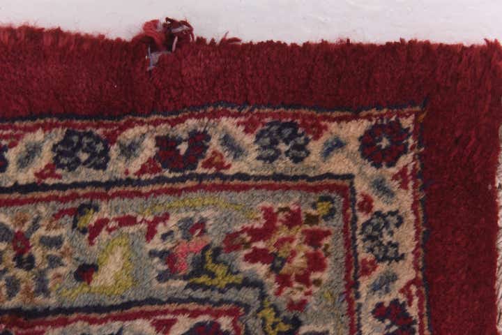 9' 7 x 12' 7 Hand Knotted Mashad Persian Wool Rug