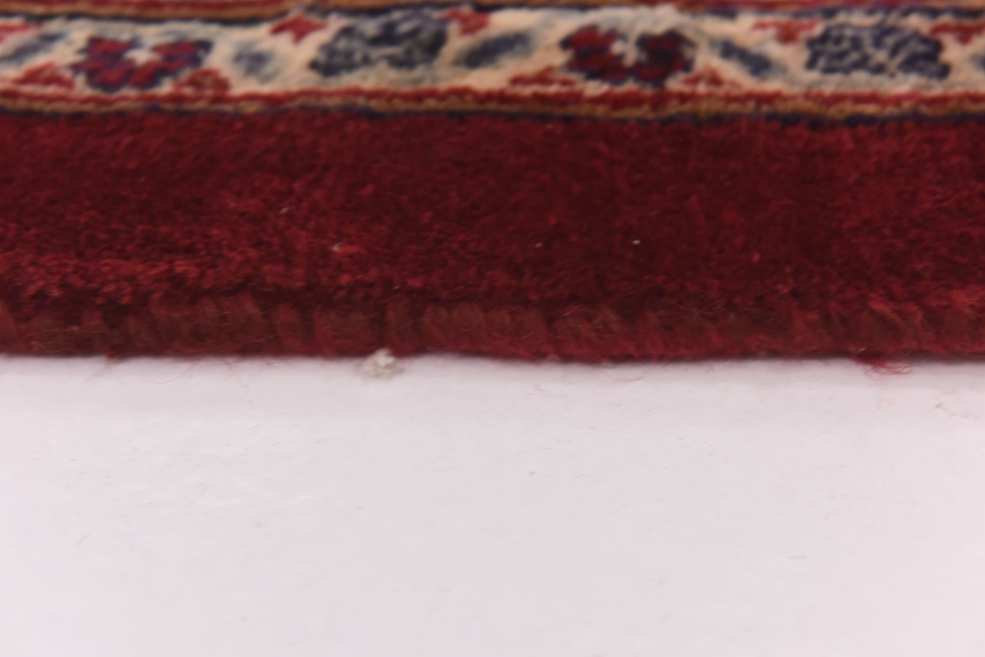 9' 7 x 12' 7 Hand Knotted Mashad Persian Wool Rug