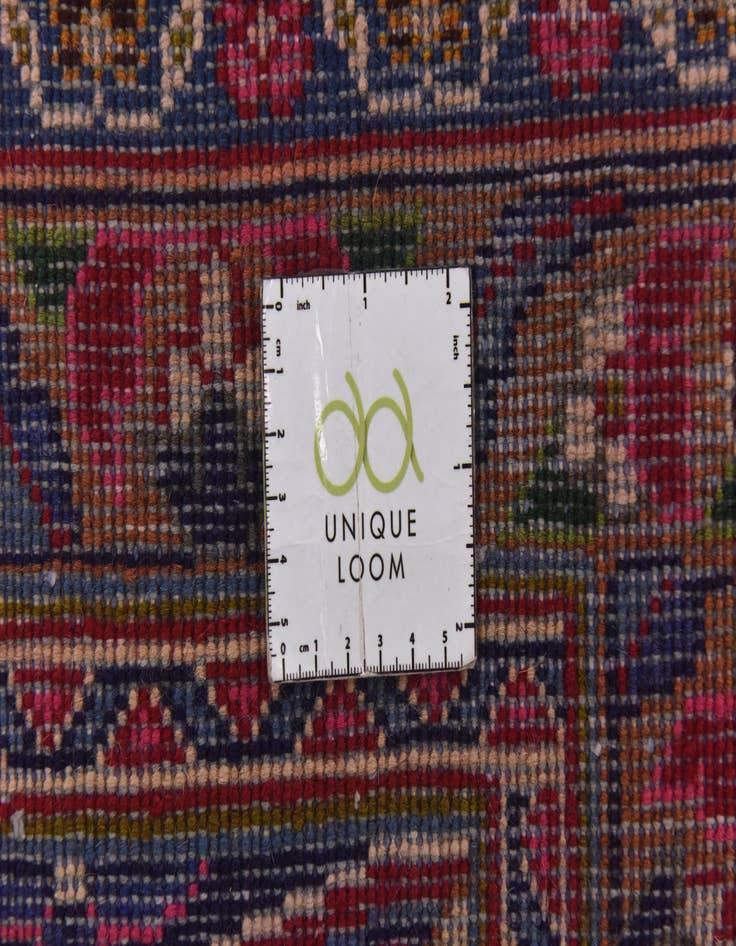 Detail image of 9' 8 x 12' 8  Hand Knotted Mashad Persian Wool Rug