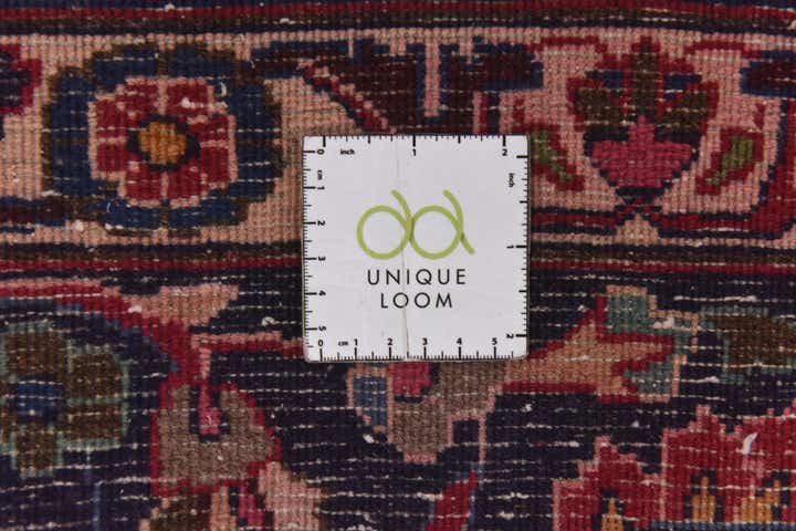 9' 10 x 12' 8 Hand Knotted Mashad Persian Wool Rug