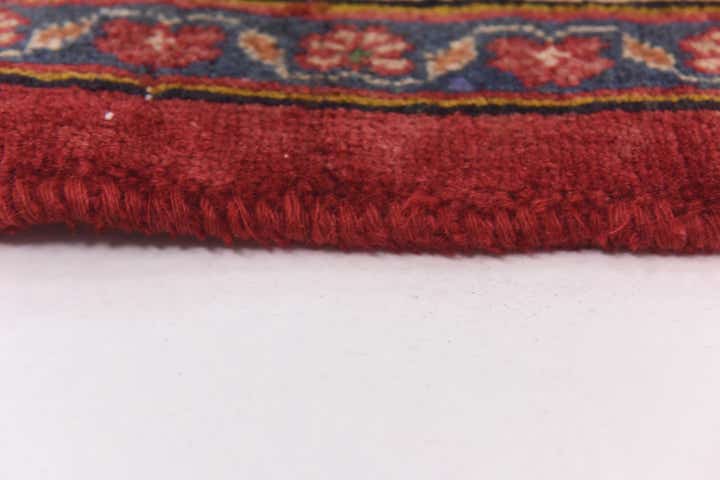 10' x 12' 6 Hand Knotted Mashad Persian Wool Rug