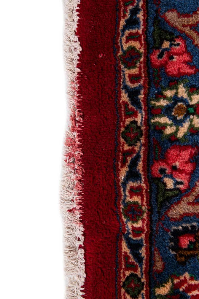 9' 10 x 12' 8 Hand Knotted Mashad Persian Wool Rug