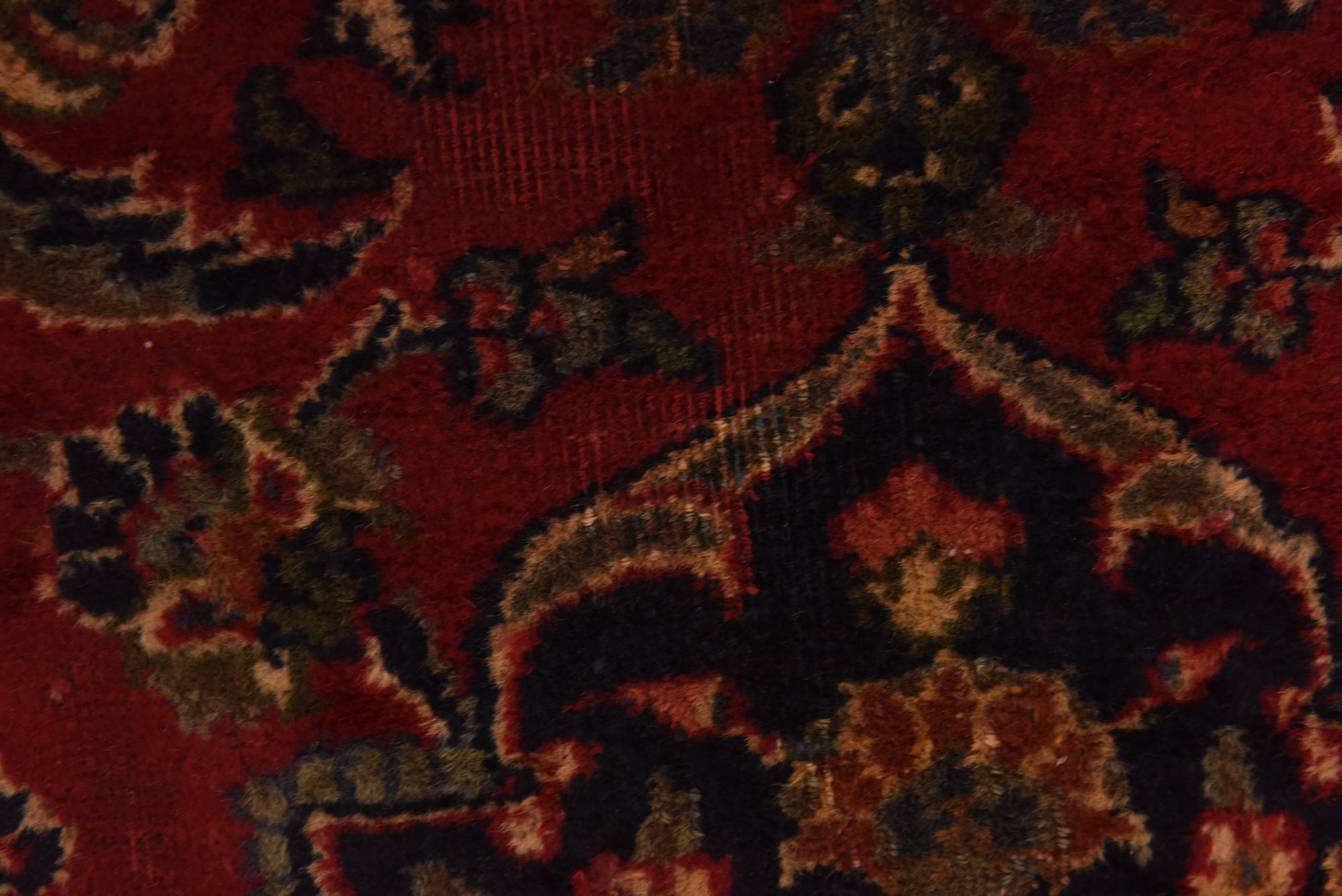 9' 8 x 12' 9 Hand Knotted Mashad Persian Wool Rug