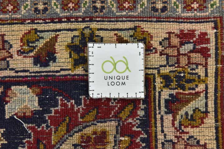 9' 9 x 13' 1 Hand Knotted Mashad Persian Wool Rug