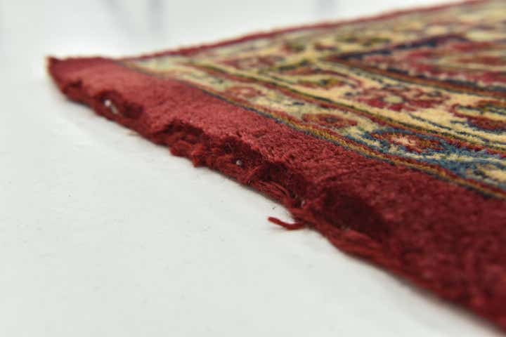 9' 9 x 13' 1 Hand Knotted Mashad Persian Wool Rug