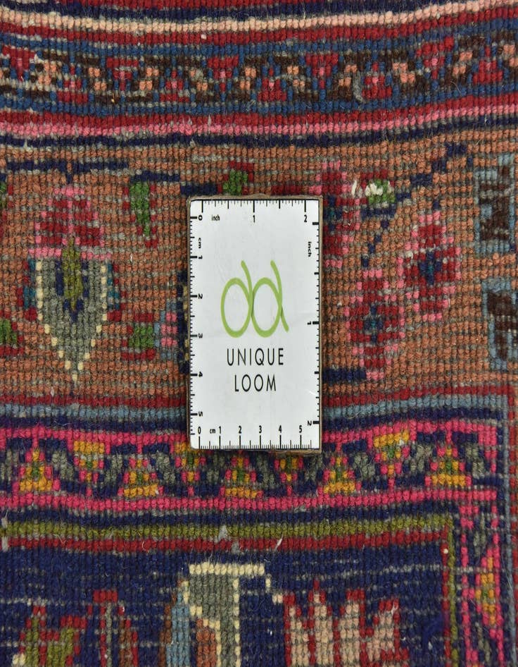 Detail image of 9' 7 x 12' 8 Hand Knotted Mashad Persian Wool Rug