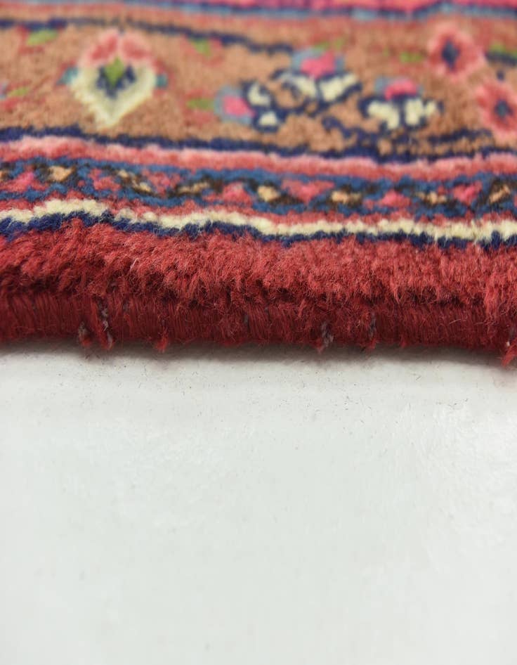 Detail image of 9' 7 x 12' 8 Hand Knotted Mashad Persian Wool Rug