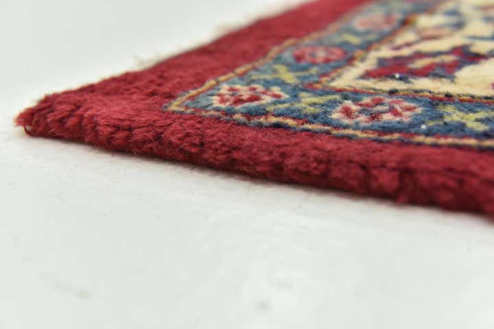 9' 6 x 12' 5 Hand Knotted Mashad Persian Wool Rug