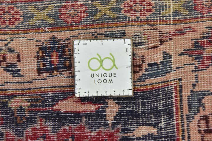 9' 6 x 12' 5 Hand Knotted Mashad Persian Wool Rug