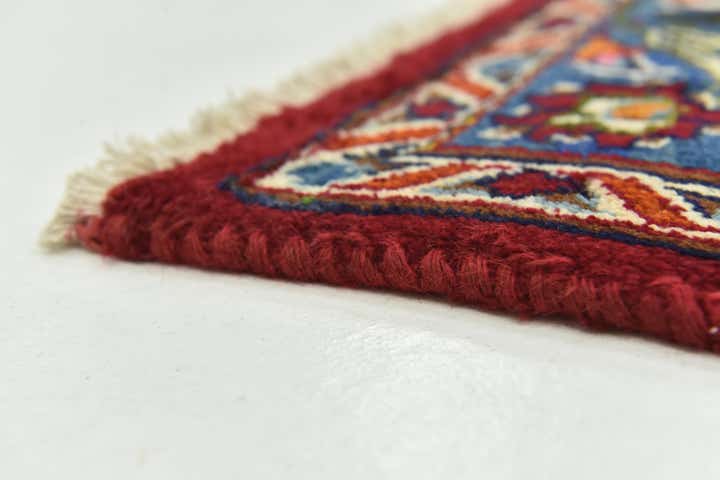 9' 7 x 12' 2 Hand Knotted Mashad Persian Wool Rug