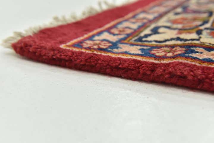 9' 4 x 12' 9 Hand Knotted Mashad Persian Wool Rug