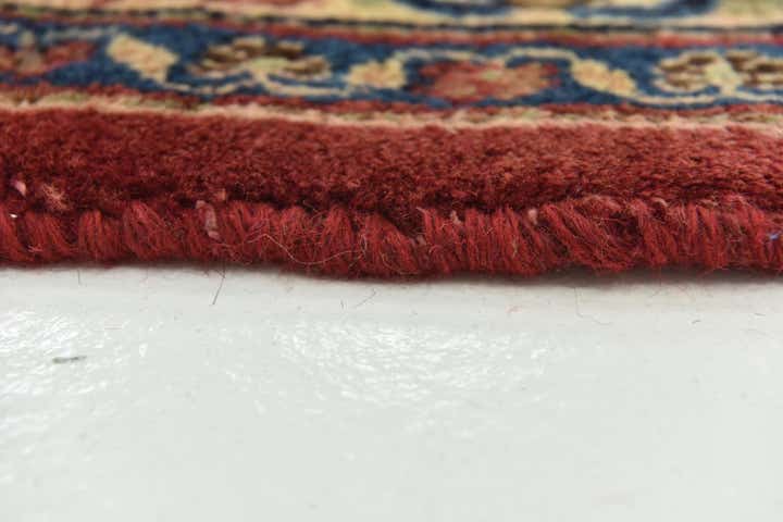 9' 7 x 12' 10 Hand Knotted Mashad Persian Wool Rug