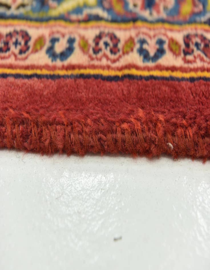 Detail image of 9' 6 x 12' 6  Hand Knotted Mashad Persian Wool Rug