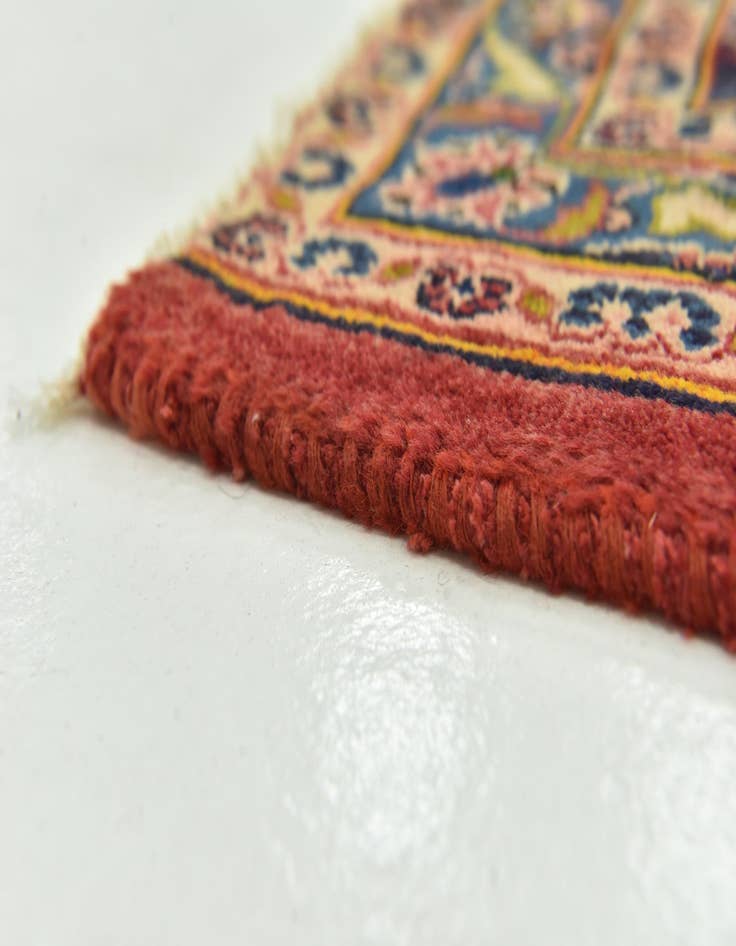 Detail image of 9' 6 x 12' 6  Hand Knotted Mashad Persian Wool Rug