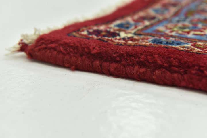 9' 7 x 12' 9 Hand Knotted Mashad Persian Wool Rug